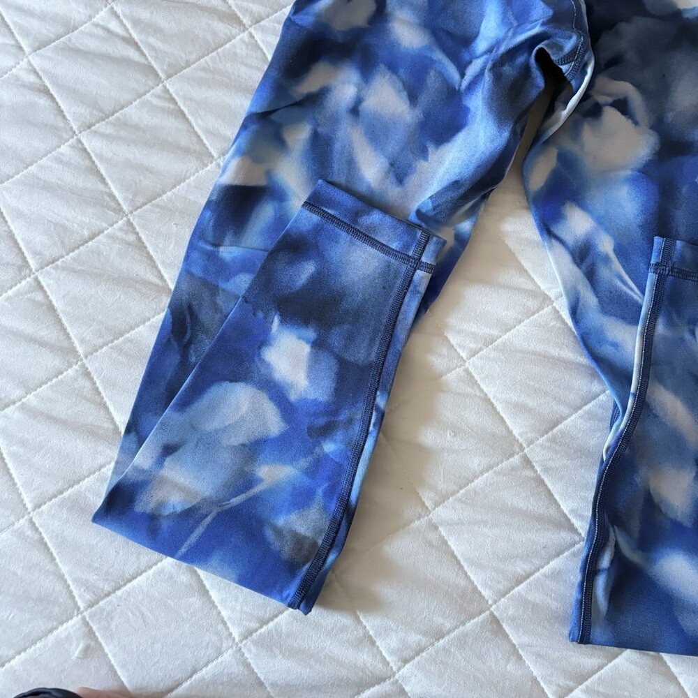 Lululemon Womens Size 6 Wunder Under Hi-Rise Full-On Luxtreme Leggings Blue - Picture 7 of 7